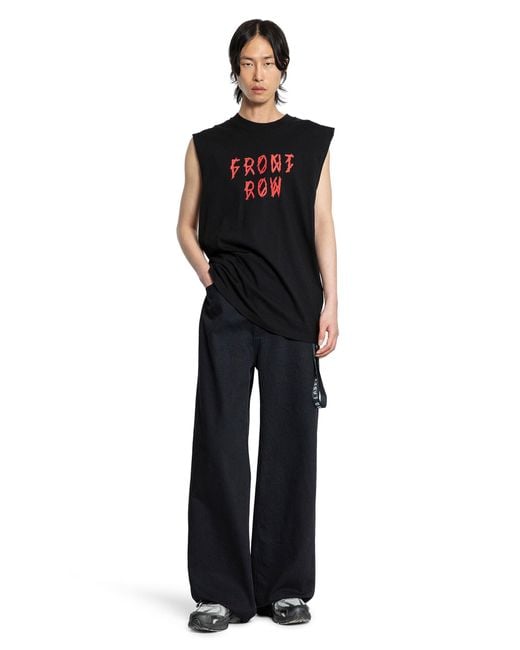 44 Label Group Black 44 Drip Sleeveless Tee for men