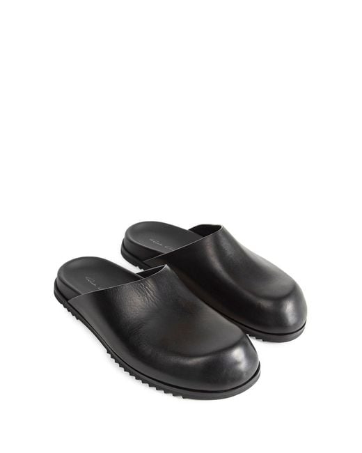 Rick Owens Black Temple Mules
