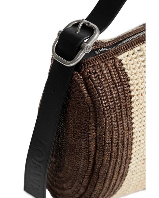 Loewe White Loop Bucket Medium Bag for men