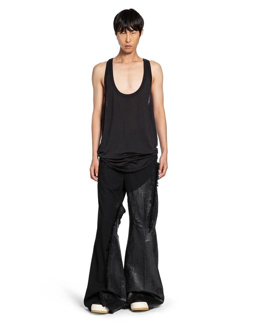 Rick Owens Black Concordians Pony Tank for men