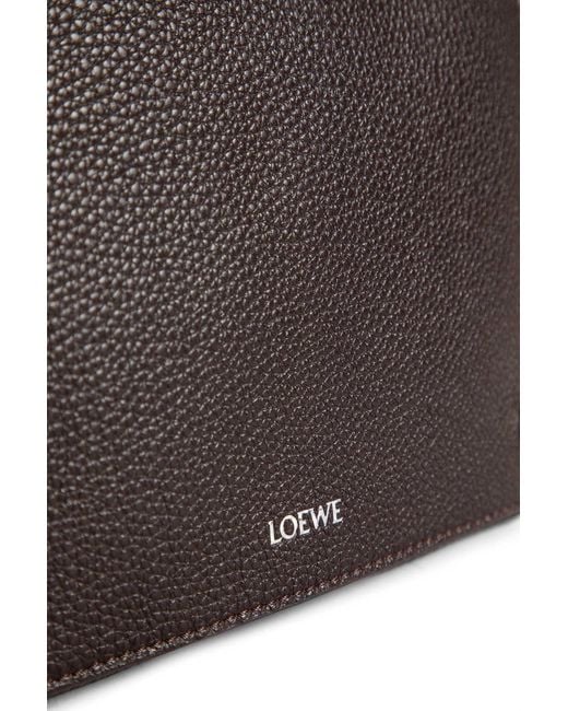 Loewe Brown Medium Pebble Messenger Bag for men