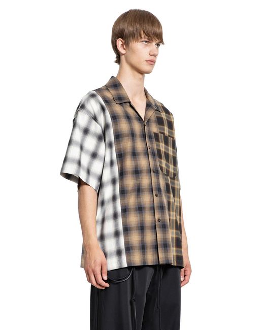 Song For The Mute Black Button-Up Gym Shirt for men