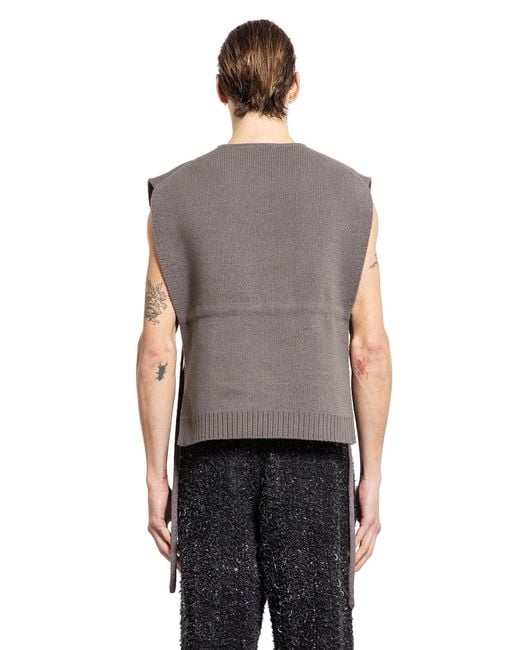 Craig Green Purple Tape Knit Vest for men