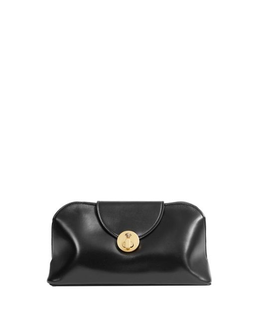 Versace Black Vivian Nappa Clutch