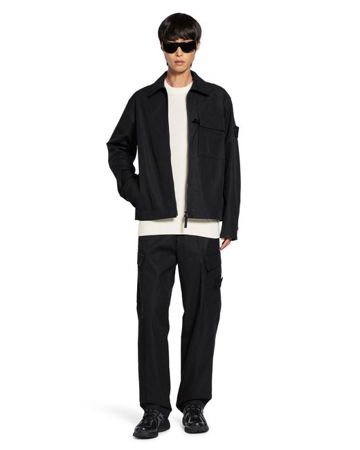 Stone Island White 5100053 Sweater for men