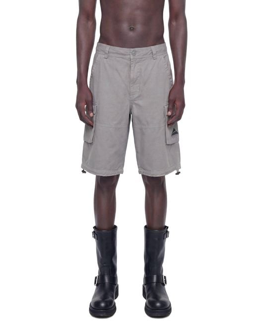 Martine Rose Gray Utility Shorts for men