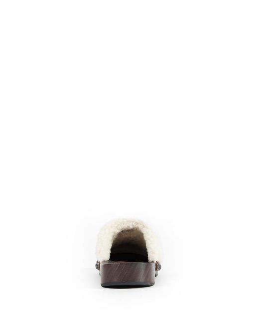 Miu Miu Brown Suede Clogs