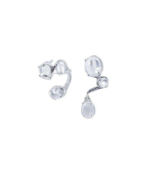 ALAN CROCETTI Metallic Clear Climax Ear Set (Left)
