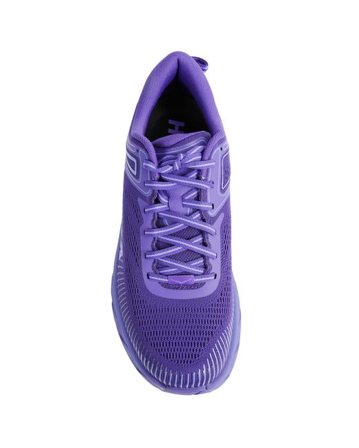 Hoka One One Purple Bondi 7 Sneakers