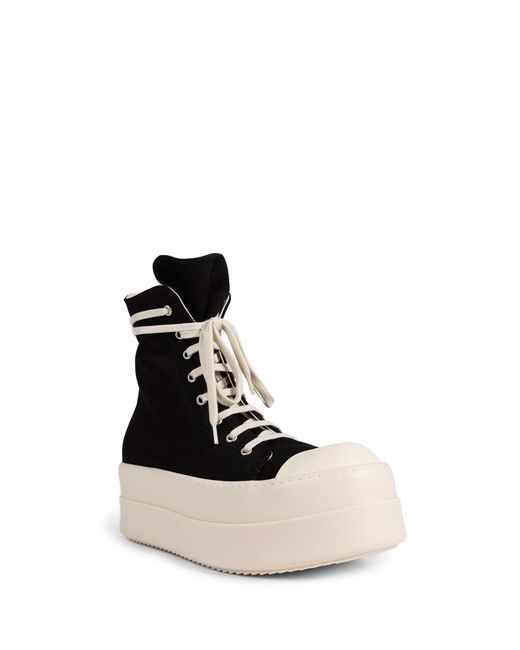 Rick Owens Temple Mega Bumper Sneakers in Black for Men | Lyst