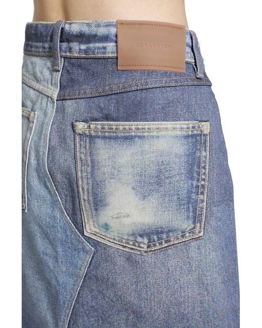 Our Legacy Blue Craft Skirt
