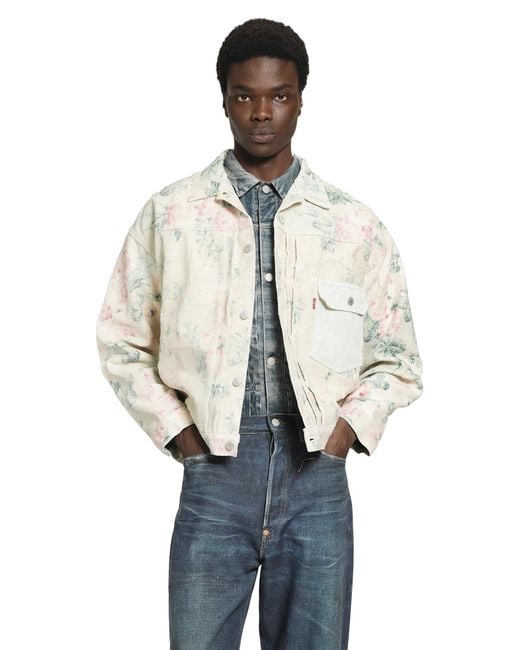 Junya Watanabe Natural X Levi's Flower Print Jacket for men