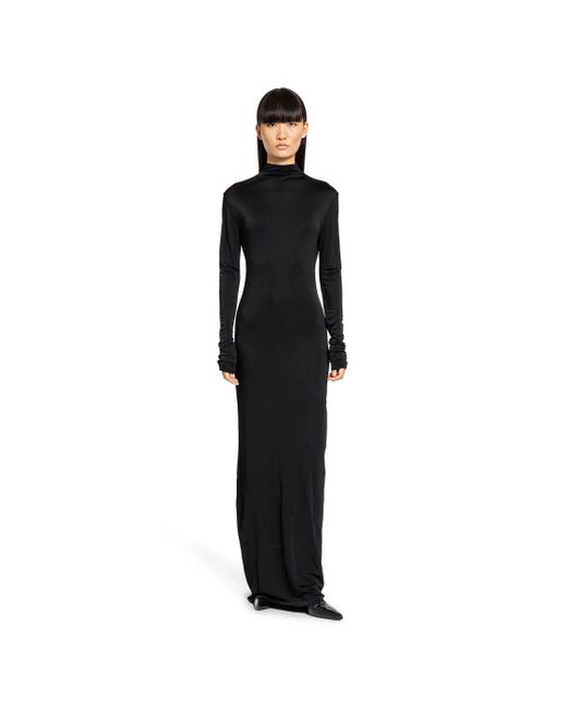 Khaite Black Vestito Norla