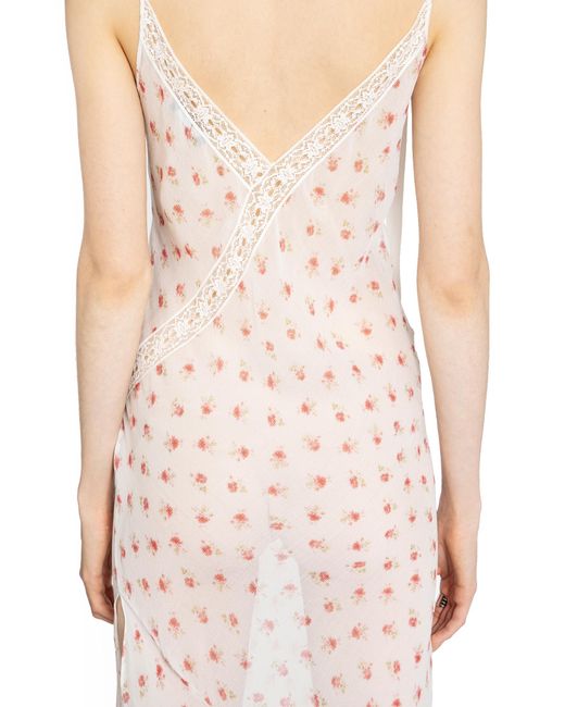 Ann Demeulemeester White Lala X-Long Bias Dress