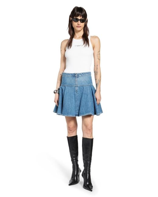 Givenchy Blue Givenhy Paris Tank Top