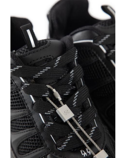 44 Label Group Black Sneakers Dragger for men