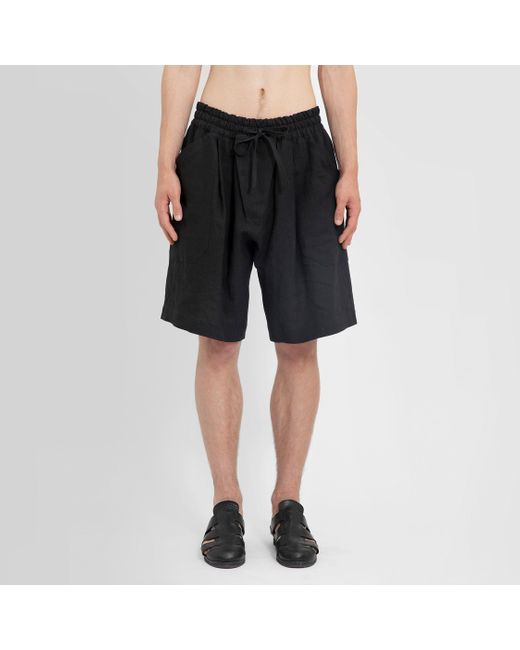 Jan Jan Van Essche Black Shorts for men