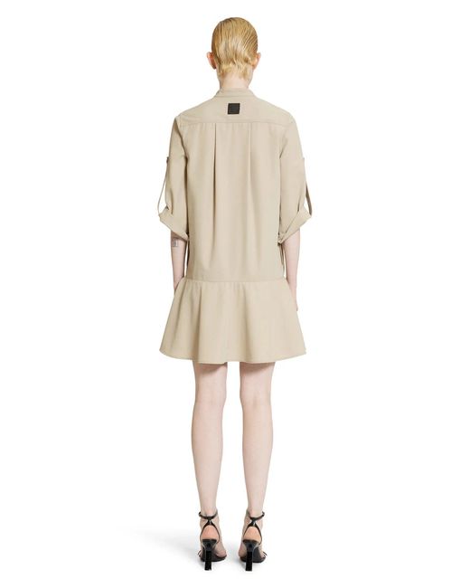 Loewe Natural Military Shirt Dress