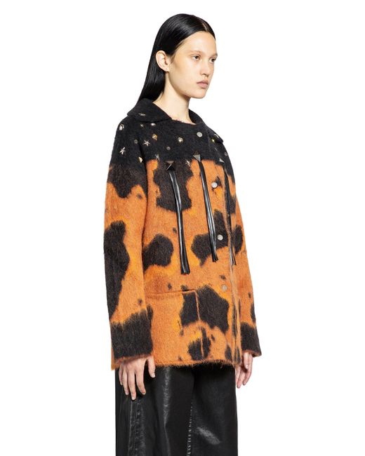 Laneus Orange Knitwear