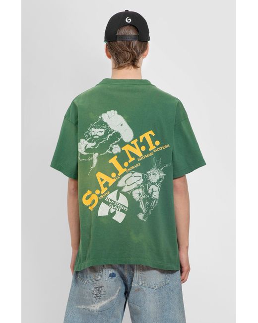 Saint Michael Green T-shirts for men