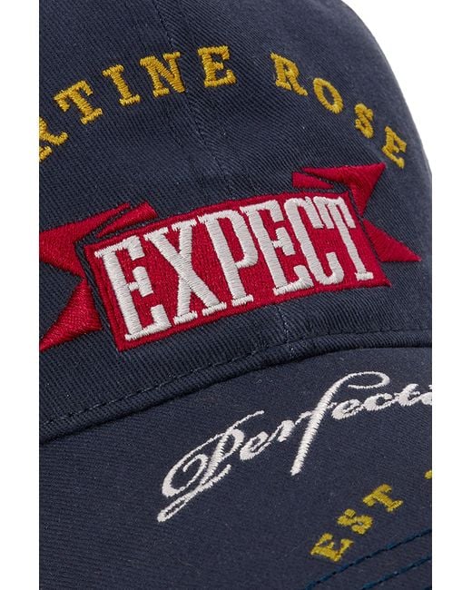 Martine Rose Blue Roll Back Cap for men