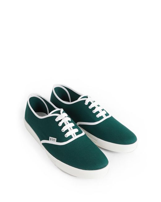 Prada Green Drill Sneakers for men
