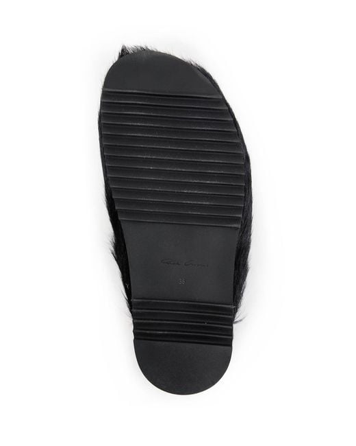 Rick Owens Black Mules