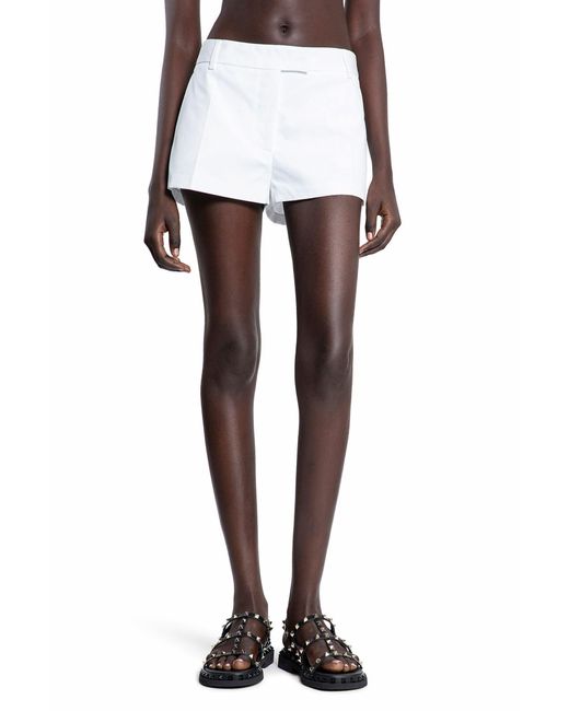 Valentino White Shorts