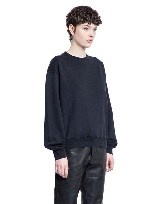 Ann Demeulemeester Blue Zelma 'Smokey Eye' Sweatshirt
