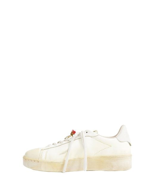 Autry White Dallas Low Super Vintage Sneakers for men