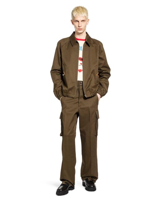 Valentino Green Cargo Pants for men