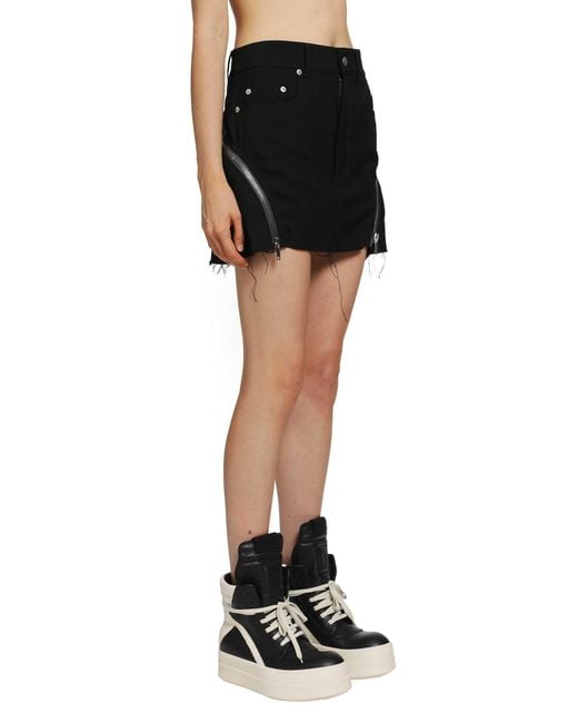 Rick Owens Black Tower Bolan Banana Mini