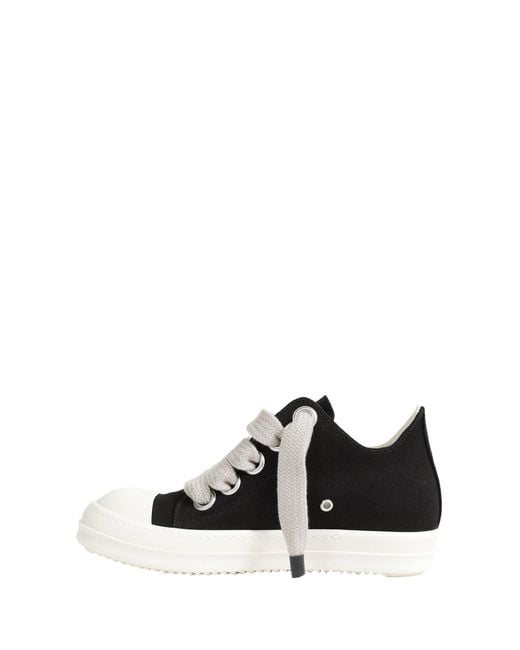 Rick Owens Black Tower Jumbolace Low Sneaks for men