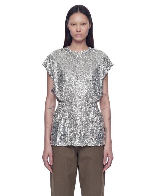 Coperni Gray Zero Waste Adjustable Tee