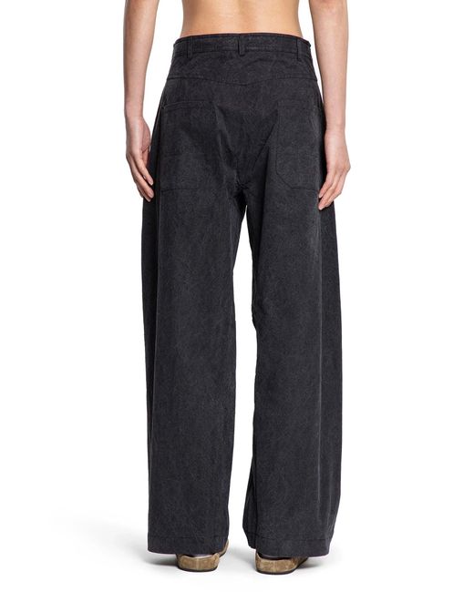 Jan Jan Van Essche Black Trousers#84 for men