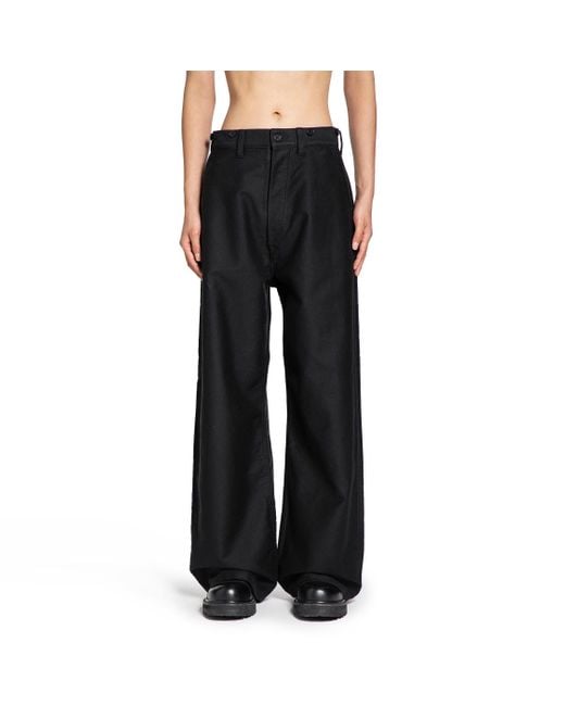 TAIGA TAKAHASHI Black Lot.204 Engineer Trousers for men