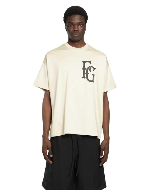 Fear Of God White Cotton Rayon 26 Tee for men