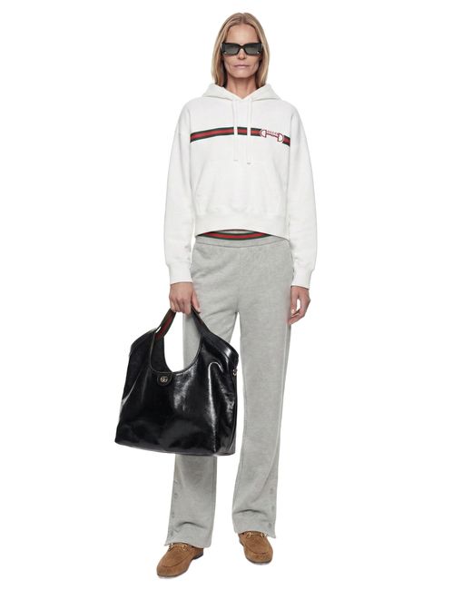 Gucci White Hoodie Sweatshirt