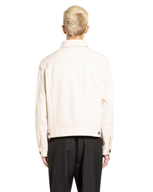 Valentino White Denim Jacket for men