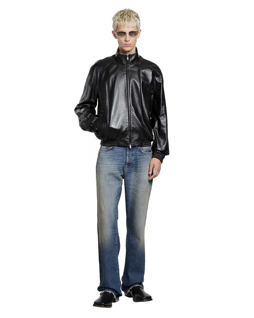 Acne Black Soft Lambskin Jacket for men