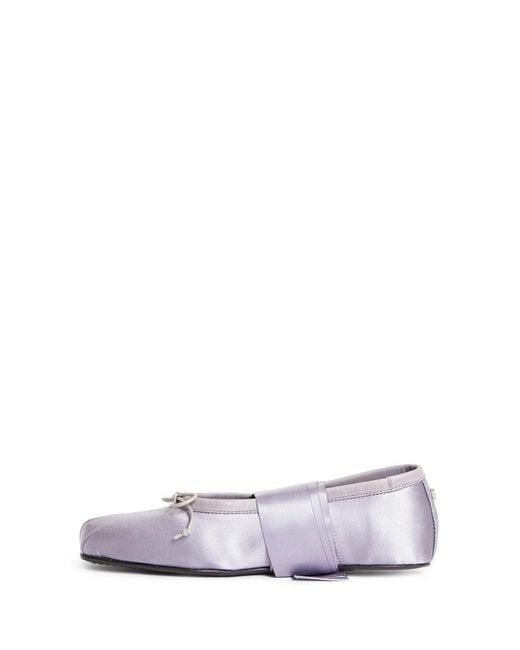 Ann Demeulemeester White Paloma Ballerinas