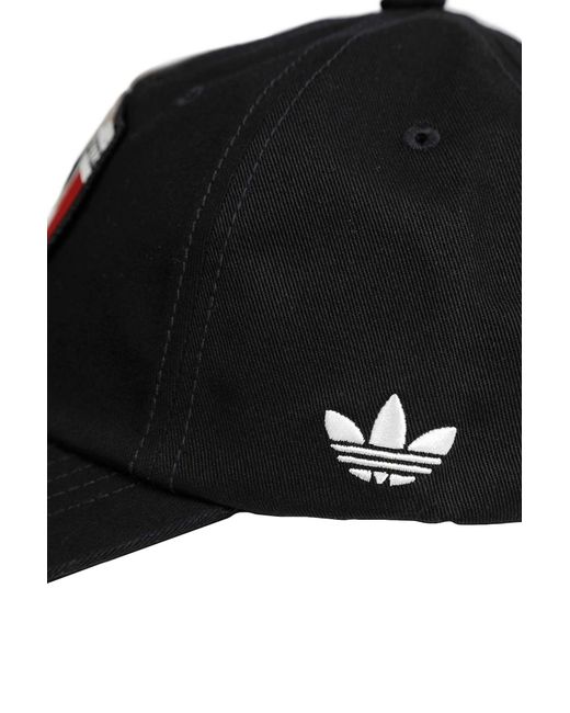 Adidas Black X Willy Chavarria Crest Cap for men