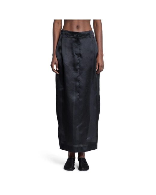 Khaite Black Lucian Skirt
