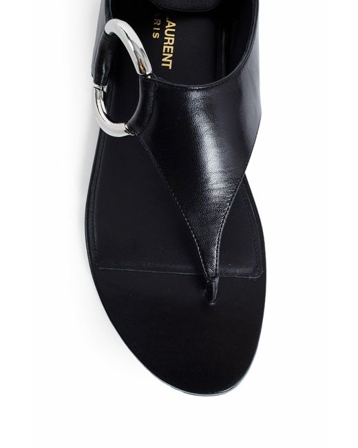 Saint Laurent Black Sandals