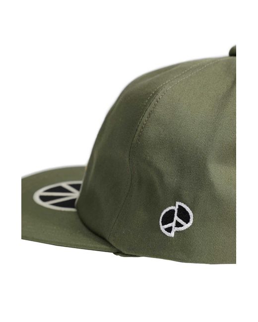 Kapital Green Chino Baseball Cap for men