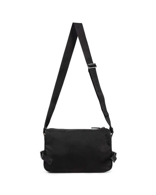 Prada Black Medium Re-Nylon Shoulder Bag for men