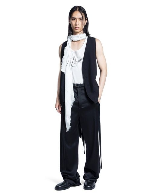 Ann Demeulemeester White Seva Dreams Tank Top for men