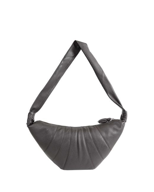 Lemaire Gray Medium Croissant Bag