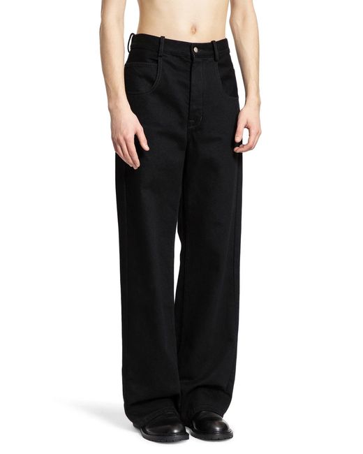 Ann Demeulemeester Black Claire 5-Pockets Comfort Jeans