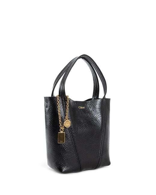 Chloé Black Top Handle Bags